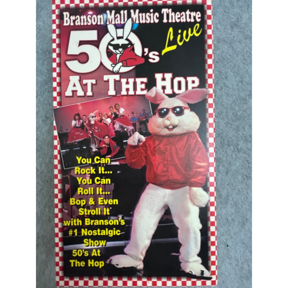 50's At The Hop Live Branson Mall Music Theatre VHS Nostalgic Musical Show